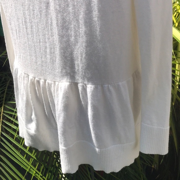 Broome Street by Kate Spade Cashmere ivory Sweater S - Picture 5 of 8